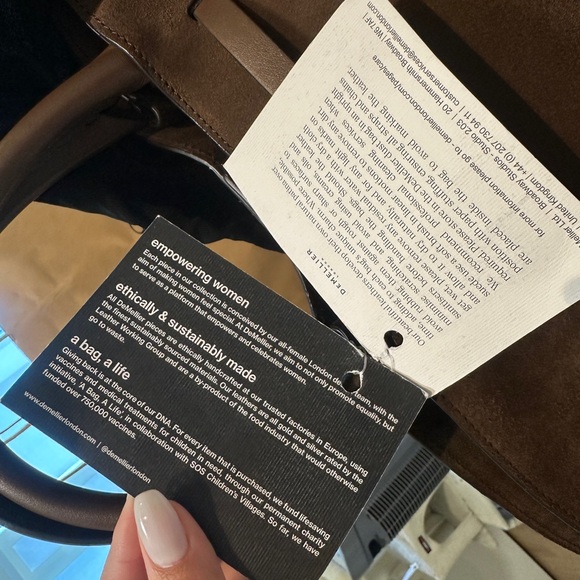 DeMellier The Midi New York in Mocha Suede/ Mocha Smooth - Picture 7 of 11